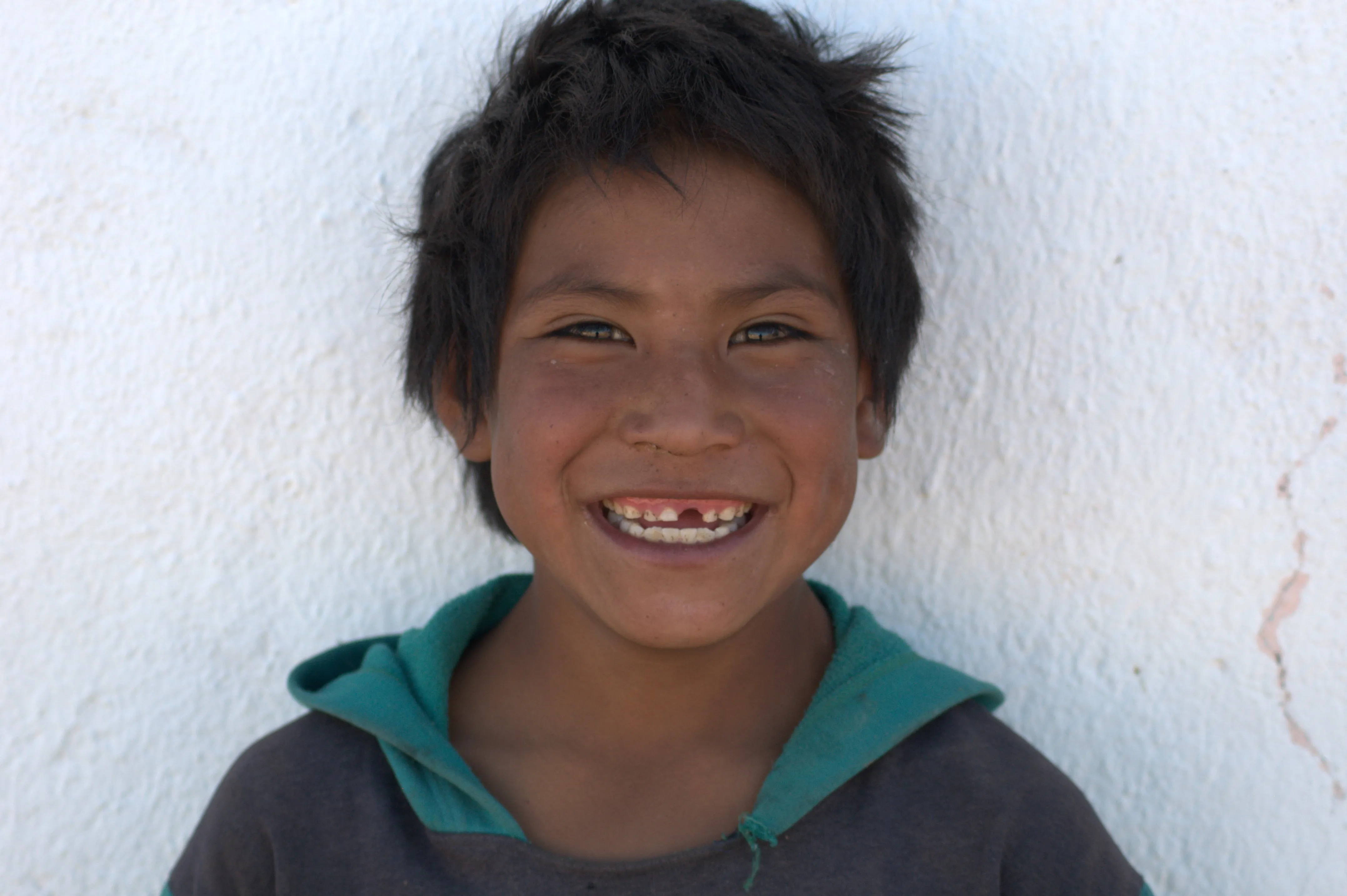 Sonriente rarámuri de Bacaburiachi, Chihuahua
